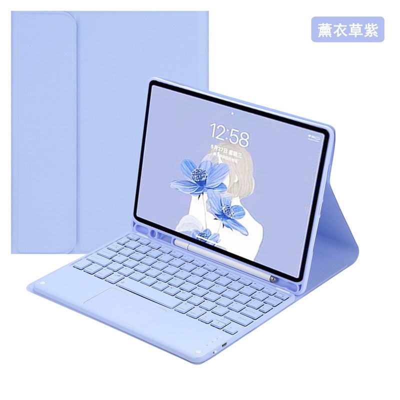 Applicable to S7FE Samsung tablet S6lite wireless Bluetooth keyboard P610 leather case wonderful mouse A7 pen slot A8 - Image 5